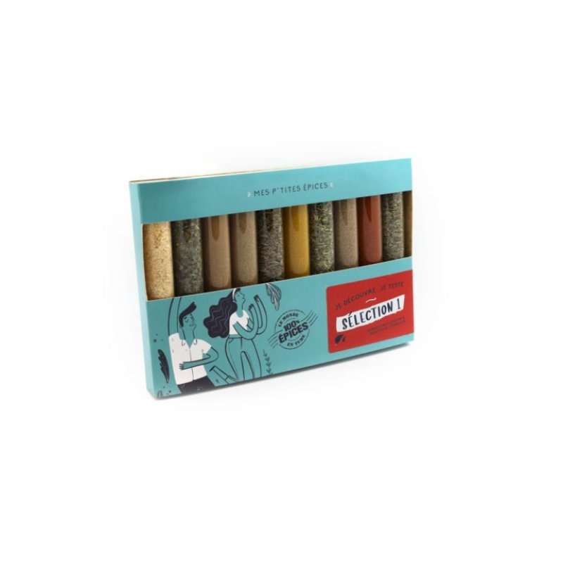 Coffret "Mes p'tites épices" Sélection 1