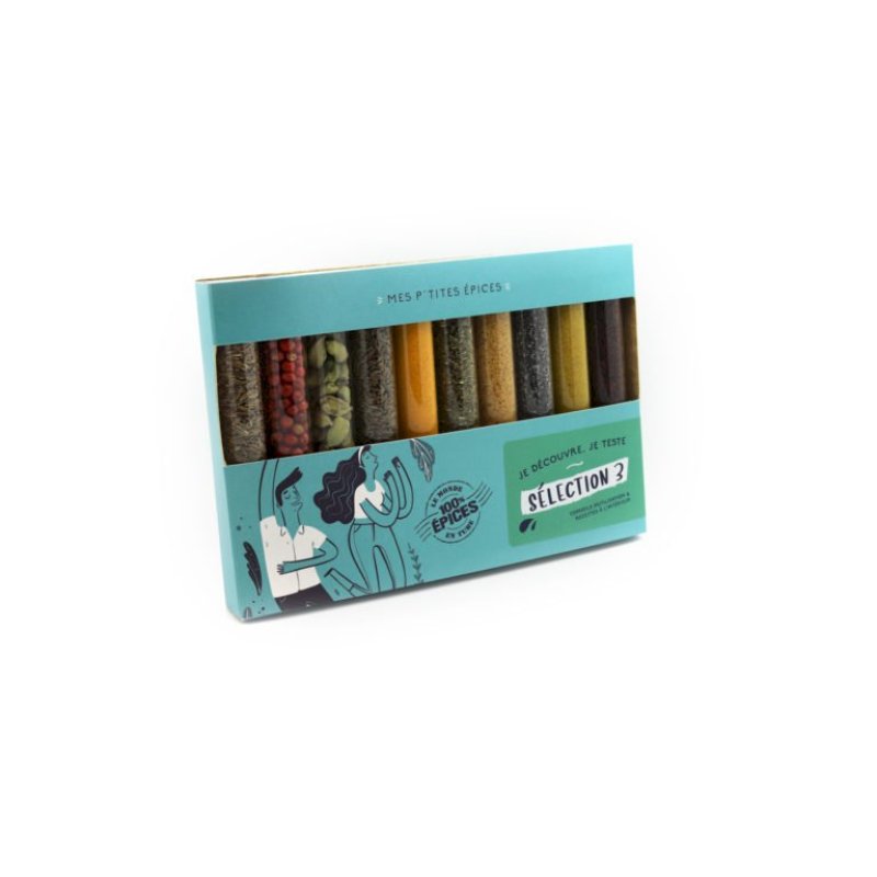 Coffret "mes p'tites épices" Sélection 3