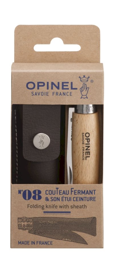 COUTEAU ET SON ETUI CEINTURE N°8
