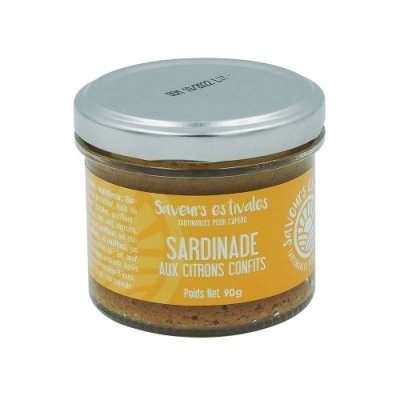 Sardinade aux citrons confits 90G