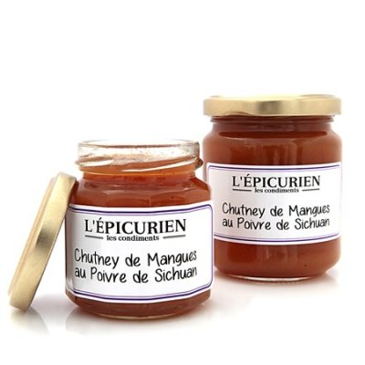 Chutney de mangues au poivre de sichuan