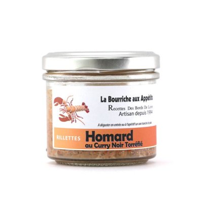 Homard au curry noir torréfié 80g