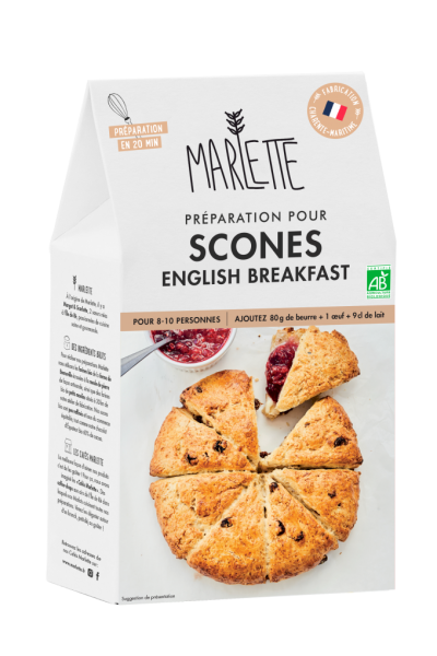 Préparation scones english breakfast