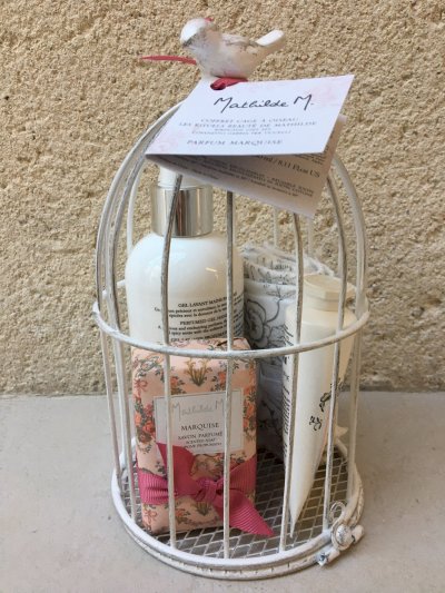 Coffret cage à oiseau Les rituels beauté de Mathilde - Marquise