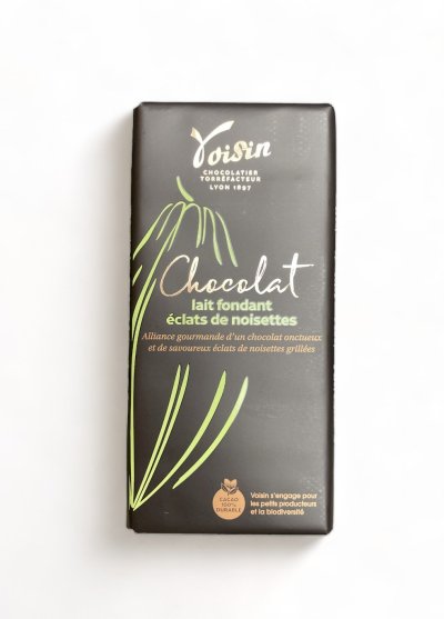 Tablette lait noisettes éclats