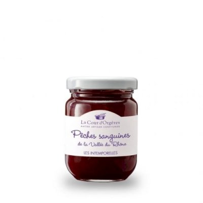 Confiture Pêches sanguines de la vallée du Rhone
