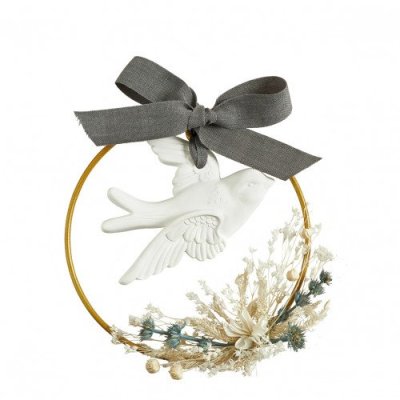 Couronne florale parfumée Palazzo Bello - Fleur de Coton