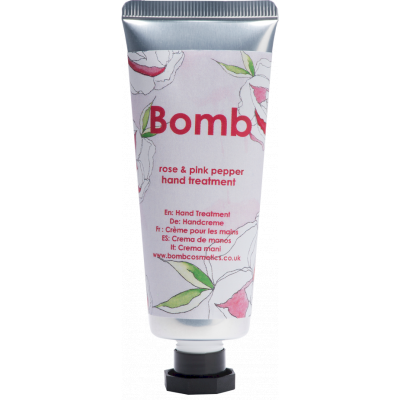Crème pour les mains  rose et poivre noir