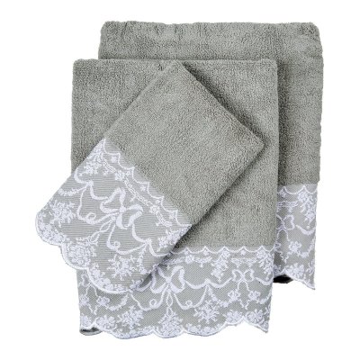 Serviette de bain Dentelle Aquarelle