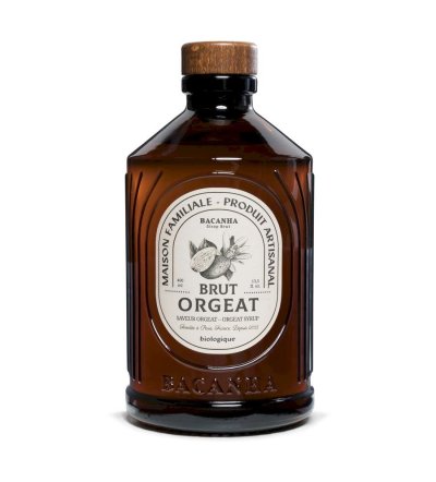 SIROP ORGEAT BRUT - BIOLOGIQUE - 400ML