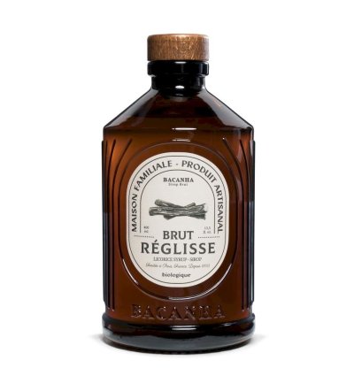 SIROP DE RÉGLISSE BRUT - BIOLOGIQUE - 400ML
