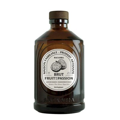 SIROP SAVEUR FRUIT DE LA PASSION BRUT - BIOLOGIQUE - 400ML