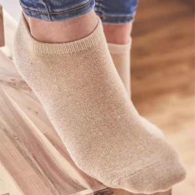 SOCQUETTES FEMME PAILLETTES DORE SP04 Taille 37-40