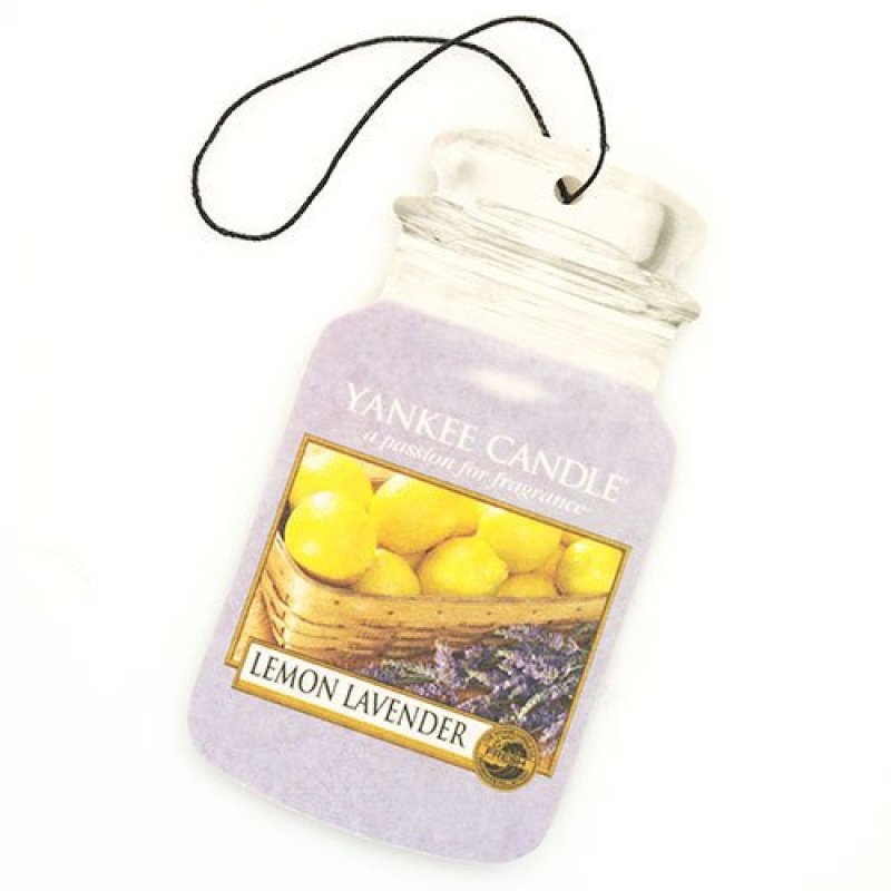 Car jar lemon lavender