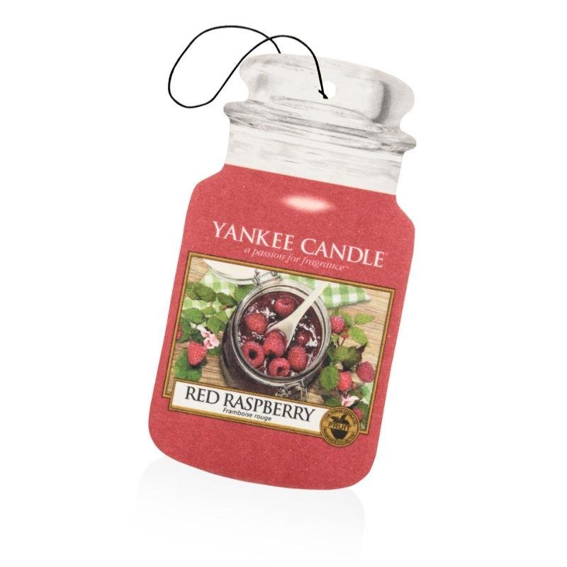 Car jar red raspberry