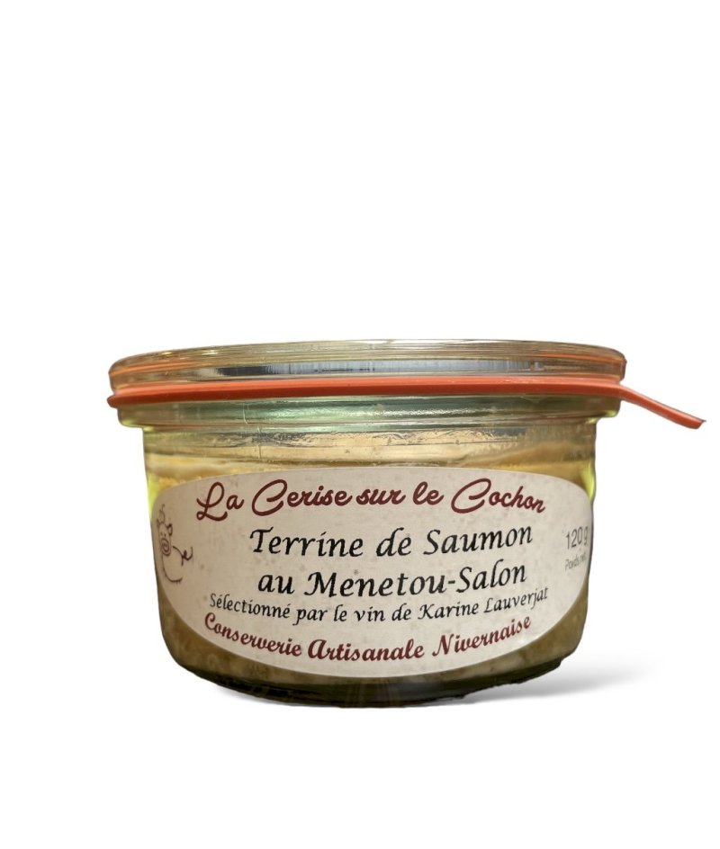 Rillettes de saumon au Menetou-Salon 120G