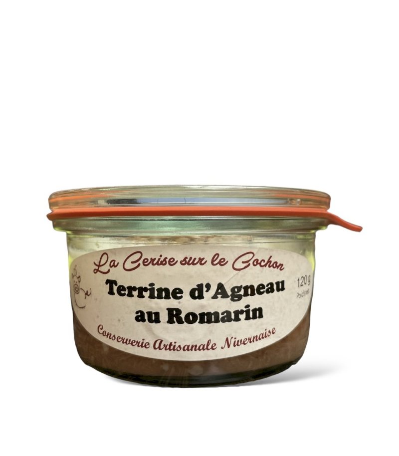 Terrine d'Agneau au romarin 120g