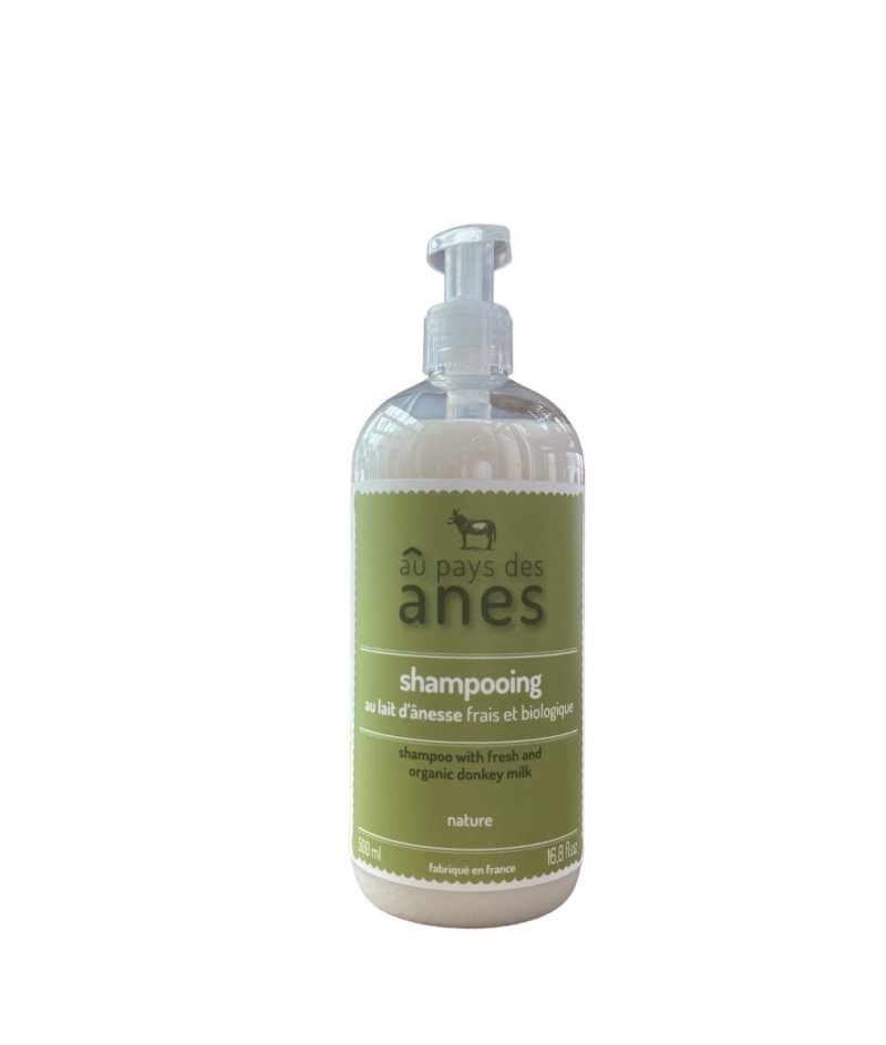 Shampooing nature au lait d'ânesse 500ml