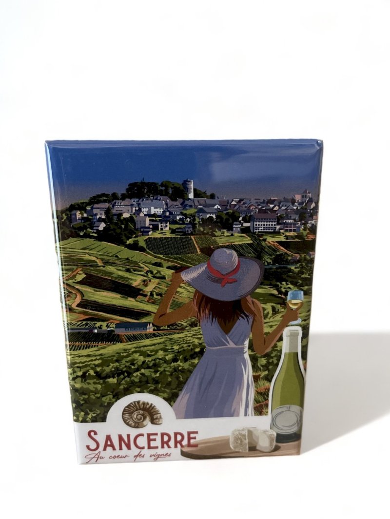 MAGNET SANCERRE FEMME CHAPEAU