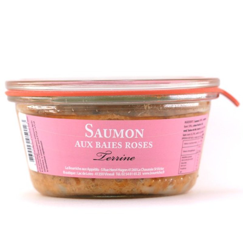 Saumon aux baies roses 200G