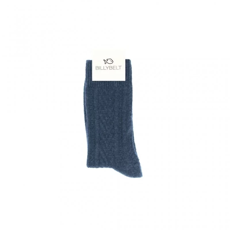 CHAUSSETTES EN LAINE BLEU JEAN Taille 41-46