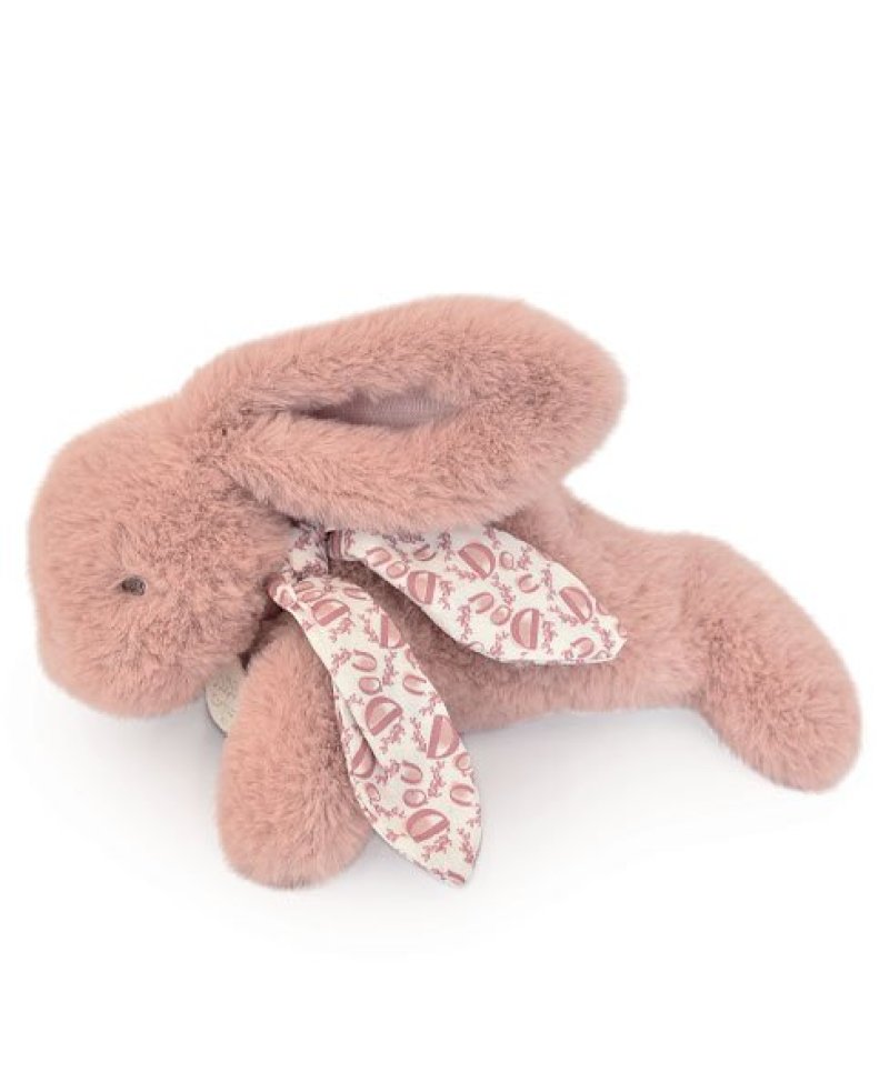 Peluche lapin Rose poudré - 25 cm