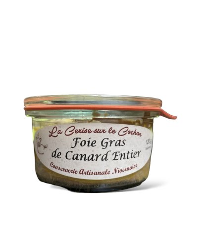 FOIE GRAS DE CANARD ENTIER 120G