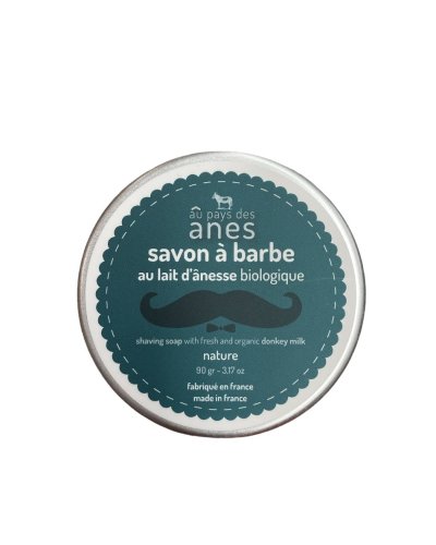 Savon à barbe au lait d'ânesse  90g