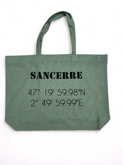 Sac Lola "Coordonnées GPS Sancerre" Green