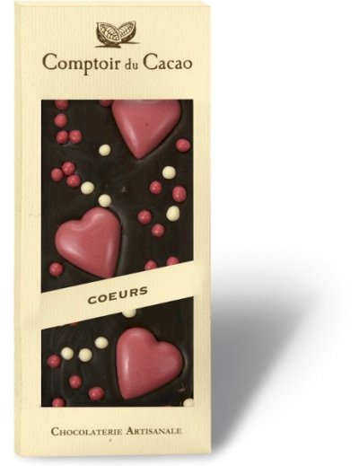 Tablette noire coeur