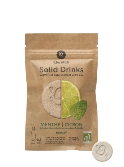 Solid Drinks menthe/citron
