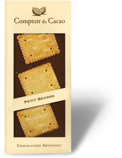 Tablette chocolat lait Petit beurre