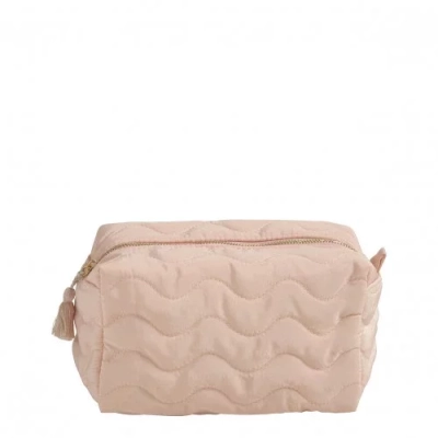 Trousse de toilette Capucine rose pâle petit modèle
